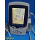 2010 Welch Allyn Spot Vital Signs 45NT0 Monitor W/ NEW Battery & Leads ~ 38803