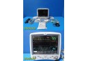 GE Dash 5000 Adult ICU Patient Monitor W/ Printer, Leads & Batteries ~ 38368