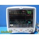 GE Dash 5000 Adult ICU Patient Monitor W/ Printer, Leads & Batteries ~ 38368