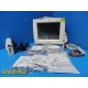 Philips M8001A Intellivue MP20 Monitor W/ M3001A MMS Module & NEW Leads ~ 38376