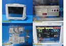 Philips Intellivue MP50 Monitor W/ Leads + MMS, Temp, IBP, Print Modules ~ 38361
