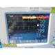 Philips M8002A Intellivue MP30 Monitor W/ M3001A MMS Module & NEW Leads ~ 38363