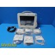 Philips Intellivue MP50 Monitor W/ MMS, Press, CO, Print Modules & Leads ~ 38367