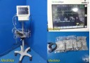 Welch Allyn Propaq CS 242 Patient Monitor W/ GCX Rolling Stand ~ 38800