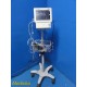 Welch Allyn Propaq CS 242 Patient Monitor W/ GCX Rolling Stand ~ 38800