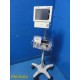 Welch Allyn Propaq CS 242 Patient Monitor W/ GCX Rolling Stand ~ 38800