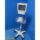 Welch Allyn Propaq CS 242 Patient Monitor W/ GCX Rolling Stand ~ 38800
