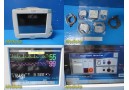 Philips Intellivue MP50 Monitor W/ MMS CO Press Print Modules & Leads ~ 38352