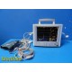 Datascope Passport 2 Monitor (ECG NIBP SpO₂ Temp) W/ Leads & Printer ~ 38819