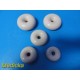5x Milex Silicone Donut Pessaries | Assorted Sizes 3¾", 3¼", 2¾", 2½" ~ 38829