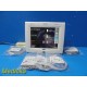 Spacelabs 91370 Ultraview SL Patient Monitor W/ 91496 Module & NEW Leads ~ 38418