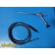 REZNIK 745 0° 8mm x 19mm Rigid Operating Laparoscope w/ Wolf Light Guide ~ 38445