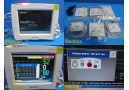 Philips IntelliVue MP20 Junior Patient Monitor W/ M3001A Module + Leads ~ 38873