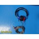 MAICO MX-41/A R Audiometer Headphones W/ Headband & Dual 1/4” Audio Jacks ~38457