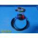 MAICO MX-41/A R Audiometer Headphones W/ Headband & Dual 1/4” Audio Jacks ~38457