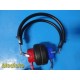 MAICO MX-41/A R Audiometer Headphones W/ Headband & Dual 1/4” Audio Jacks ~38457