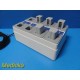 Stryker Flyte Steri-Shield 8-Bay Battery Charger 0408-655 W/ 5x PowerPacks~38888