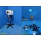 ACULUX AX3001 300Xe Xenon Light Source W/ Stand, F/O Cable & Headlight ~ 38960