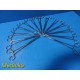 13x Codman/Symmetry Ref 30-8091 Rochester-Ochsner Forceps 10" | 1×2 Teeth ~38913