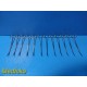 Lot of 12 Codman 30-8091 Rochester-Ochsner Forceps CVD 10" (25.4 cm) ~ 38954