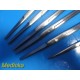 Lot of 6 Miltex Integra Surgical Scissors (Ref 5-200 & Ref 5-187) ~ 38479