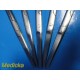 Lot of 6 Miltex Integra Surgical Scissors (Ref 5-200 & Ref 5-187) ~ 38479