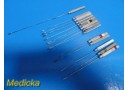 Lot of 14 Codman Garrett Dilators &ndash; 1mm / 1.5mm / 2mm / 2.5mm ~ 38481
