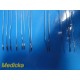 Lot of 14 Codman Garrett Dilators – 1mm / 1.5mm / 2mm / 2.5mm ~ 38481