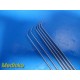 Lot of 6 STERIS V. Mueller NL3785-015 Rhoton Angled Curette 1×2mm 7⅜” ~ 38487