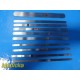 Lot of 10 WECK Pilling Davis Brain Spatulas 1/4″ 3/8″ 3/4″ – Neuro ~ 38919