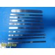 Lot of 10 WECK Pilling Davis Brain Spatulas 1/4″ 3/8″ 3/4″ – Neuro ~ 38919