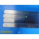 Lot of 12 Codman Davis Brain Spatulas 1/2″ 5/8″ 3/4″ – Malleable – Neuro ~38921