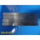 Lot of 12 Codman Davis Brain Spatulas 1/2″ 5/8″ 3/4″ – Malleable – Neuro ~38921