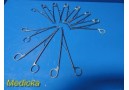 Lot 10 WECK Horizon Open Ligating Clip Appliers | Curved 8" / 11" ~ 38943