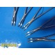 Lot 10 WECK Horizon Open Ligating Clip Appliers | Curved 8" / 11" ~ 38943