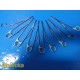 Lot of 14 WECK Horizon 137081 Small Curved Ligating Clip Appliers 8" ~ 38944