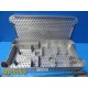 St. Francis X-STOP Instrumentation Set W/ Sterilization Case ~ 38932