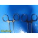 Lot of 2 Laparoscopic Needle Holders - 14.25" | Ratcheted Ring Handle ~ 38999