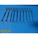 Lot of 10 Greene Thyroid Retractors 8”–8¾” | Codman Symmetry Weck Sklar ~ 39043