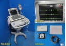 GE MAC 5500 12-Lead ECG Machine W/ CAM-14 Module, Modular Trolley, Leads ~ 39033