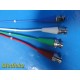 Olympus MAJ-2254 8M Diagnostic 4K Endoscopy Cable | 4-Lead Color Coded ~ 39561