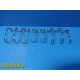 Lot of 8 Jennings Mouth Gags – Small/Medium/Large | ENT Stainless Steel ~ 39537