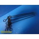 4x Assorted 5mm Laparoscopic Graspers – Dolphin Nose, Johann & Biopsy Cup ~39541