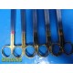5x Hayden ZBSC-30 Z-Best Parametrium Scissors 12" | 30cm TC Serrated ~ 39546