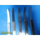 5x Hayden ZBSC-30 Z-Best Parametrium Scissors 12" | 30cm TC Serrated ~ 39546