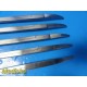 5x Hayden ZBSC-30 Z-Best Parametrium Scissors 12" | 30cm TC Serrated ~ 39546
