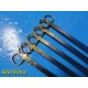 5x Hayden ZBSC-30 Z-Best Parametrium Scissors 12" | 30cm TC Serrated ~ 39546