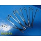 5x Hayden ZBSC-30 Z-Best Parametrium Scissors 12" | 30cm TC Serrated ~ 39546