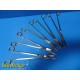 5x Hayden ZBSC-30 Z-Best Parametrium Scissors 12" | 30cm TC Serrated ~ 39546