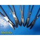 5x Hayden ZBSC-30 Z-Best Parametrium Scissors 12" | 30cm TC Serrated ~ 39546